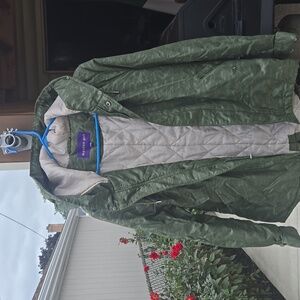 Madden Girl Green Hooded Jacket